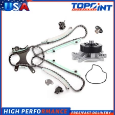 Timing Chain Kit Water Pump Engine Coolant Thermostat For 2006 Jeep Commander