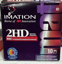 Imation 2HD Floppy Discs IBM Formatted 7 pack Diskettes 1.40 MB  Plus MISC Disks