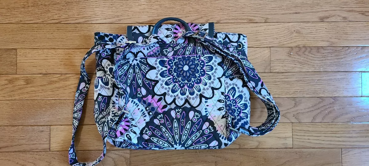 NEW Vera Bradley Mimosa Medallion Fashion Backpack Purse Tote Excellent |  eBay