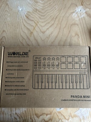 Worlde Panda Mini USB/Midi Controller Keyboard