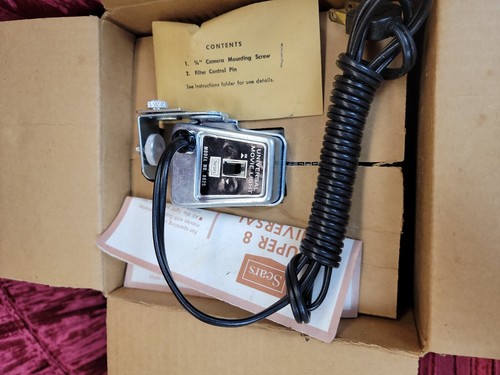 Vintage CLASSIC Sears Universal Movie Light Model 8825 w/ Bracket 650w NIB - Picture 19 of 19