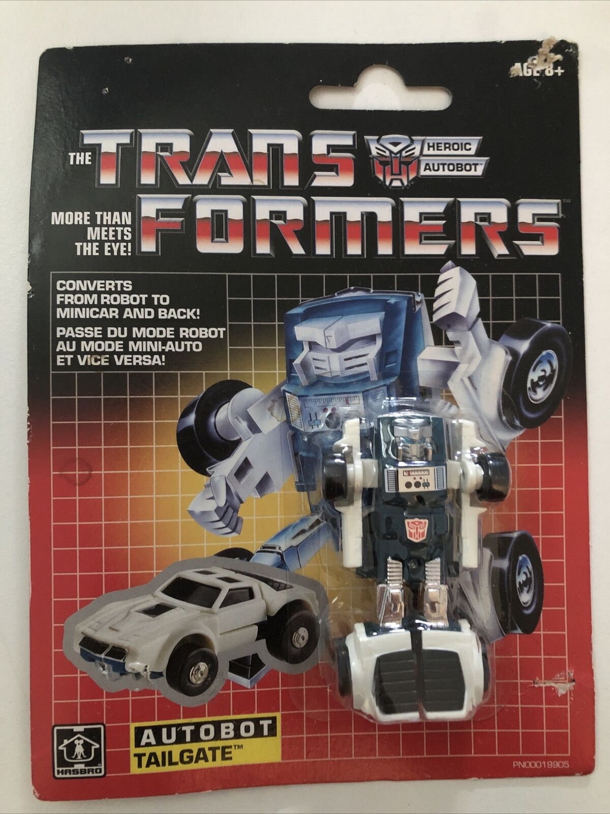 Hasbro Transformers G1 Walmart Reissue Tailgate Autobot