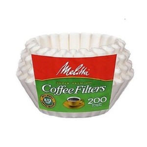Melitta PAB200 Basket Coffee Filter - White