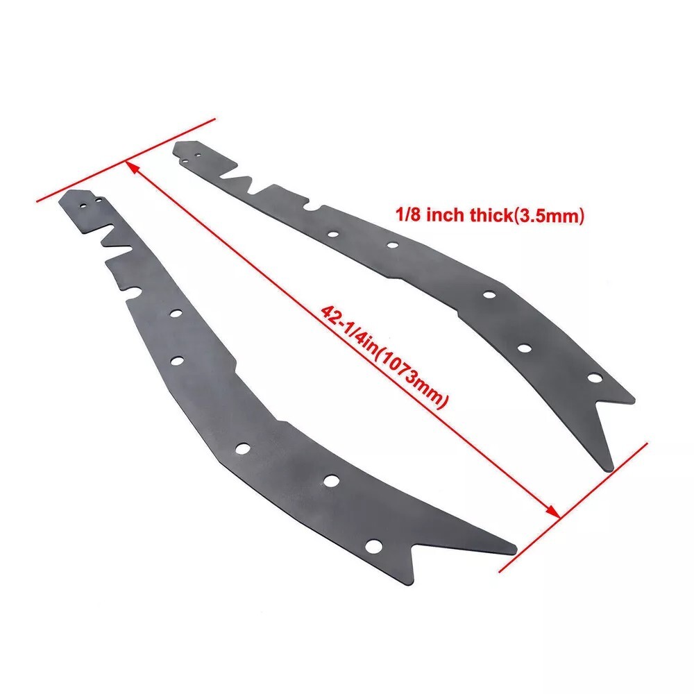 Frame Rust Repair Set & Repair Plate Steel For Toyota Tacoma Regular Cab 1996-04