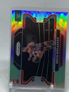 2022 Panini Prizm WWE #39 Silver Prizm Rookie RC SP Bron Breakker