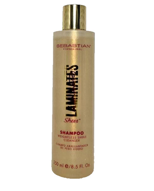 Sebastian Laminates Sheer Shampoo Weightless Shine Cleanser 