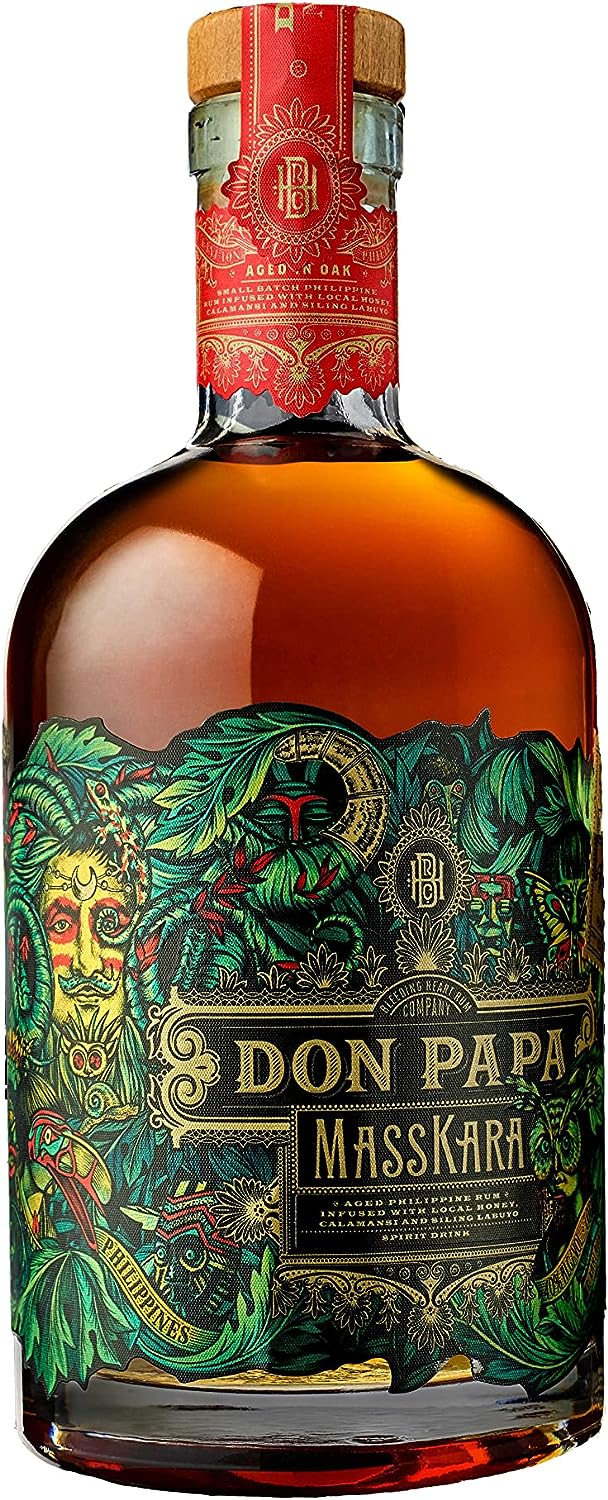 Don Papa MASSKARA Aged Philippine Rum 40% Vol.70 CL