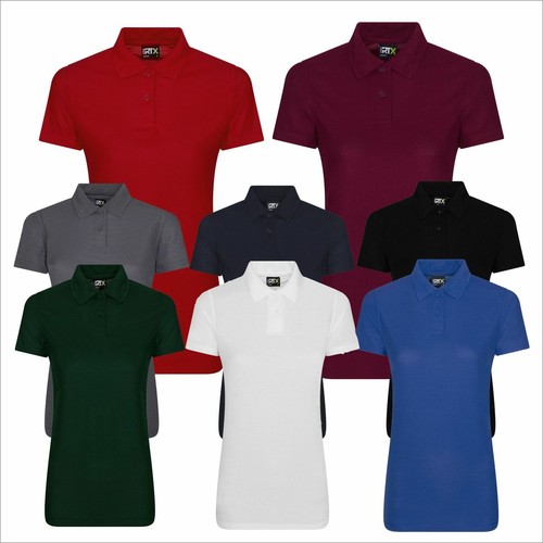 Pro Rtx Women's Pro Polyester Poloshirt Casual Workwear Polo T Shirt Tee Tshirt - Picture 4 of 12