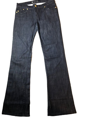 Rock & Republic Jeans Hose Damen S 28 Denim W28'' L32'' Straight Baumwolle blau