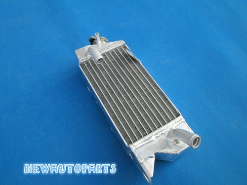 Green Aluminum Radiator& Hose For 2001-2009 05 06 07 08 Kawasaki KX80 KX85 KX100 - Picture 7 of 12