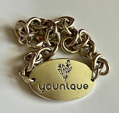YOUNIQUE PROUD OF YOU Armband mit Kabelgliedern Sterlingsilber mehr als 1 OZ 43,79 g