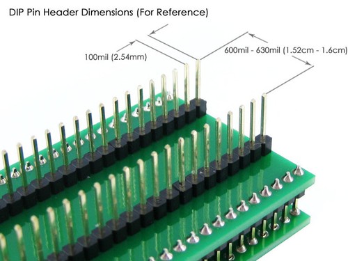 QFN48 TO DIP48 Plastronics 48QN50K17070 IC Test Socket for QFN48 MLF48 MLP48 - Picture 3 of 3