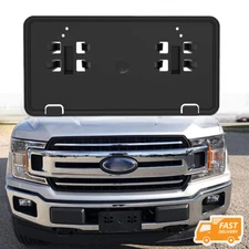 For 2018-2020 Ford F-150 Front Bumper License Plate Tag Bracket Mount Holder NEW