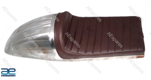 Cushion Seat Dark Brown With Pan Base For Benelli Mojave Cafe Racer Bikes AEs - Bild 6 von 12