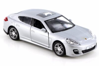 Porsche Panamera Turbo, Silver - RMZ City 555002 - Diecast Model
