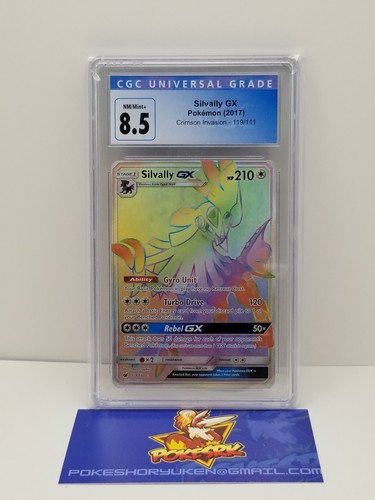 Silvally-GX graded CGC 8.5 for sale on eBay
