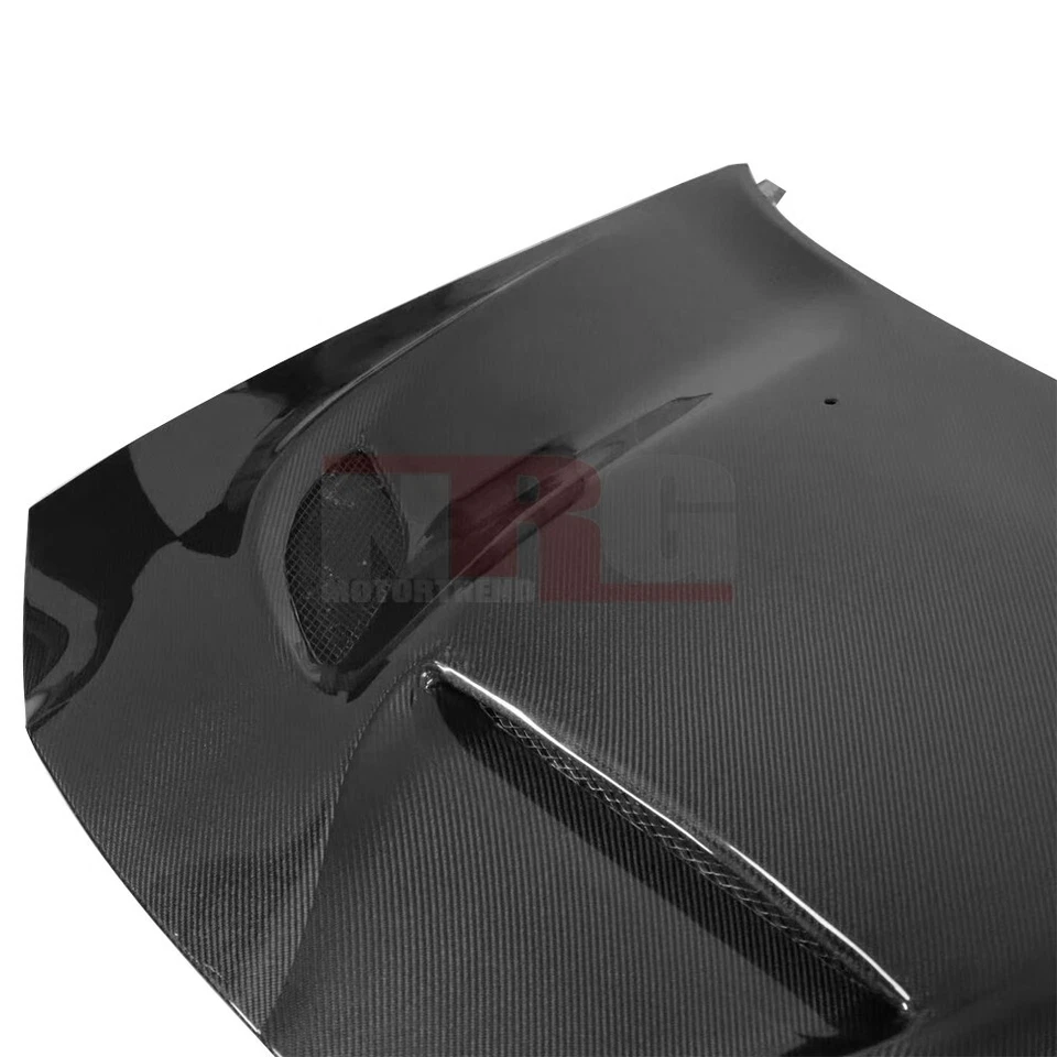 for 2011-2023 Chrysler 300 300C 300S SRT Hellcat style vented Carbon Fiber Hood - Image 4 of 4