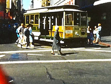 8mm Film 1958 San Francisco Knott's Ghost Town 1950s Home Movie Trolley Train