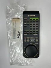 Fisher RVR-4910 TV VCR Remote Control w/ Shuttle - OEM NOS for FVH4508S, FVH4910