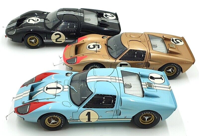 Exoto 1/18 Scale Diecast RLG18SC2 Ford GT40 Le Mans Gift Set Exoto 1/18 Scale Diecast RLG18SC2 Ford GT40 Le Mans Gift Set