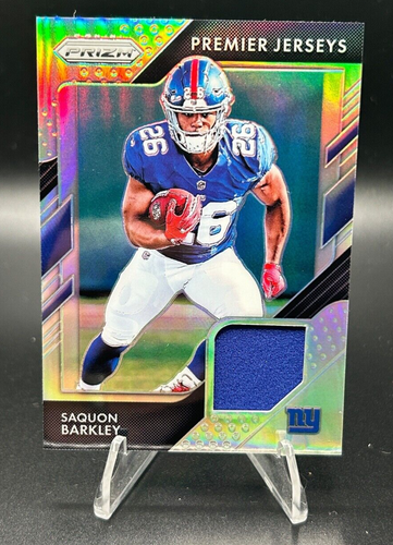 2018 Panini Prizm - Prizm Premier Jerseys #PP-2 Saquon Barkley RC Giants Eagles - 第 1/2 張圖片