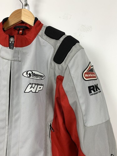 Men's Hein Gericke Moto Racing Jacket Size M - Picture 4 of 24