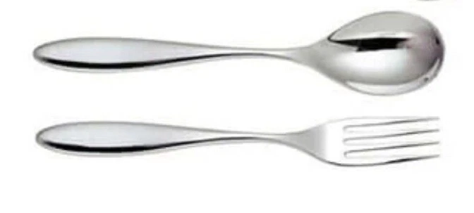 Alessi Mami Forchetta Da Servizio Acciaio Lucido 25 cm  Miglior Prezzo Web - Immagine 3 di 4