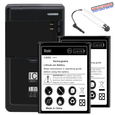6500mAh EB595675LA Battery or Charger for Samsung Galaxy Note II N7100 SGH-T889