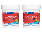 DE LA CRUZ® 11% CAMPHOR OINTMENT PAIN RELIEVING RUB 2.5 OZ  Exp 12/2026 (2 JARS)