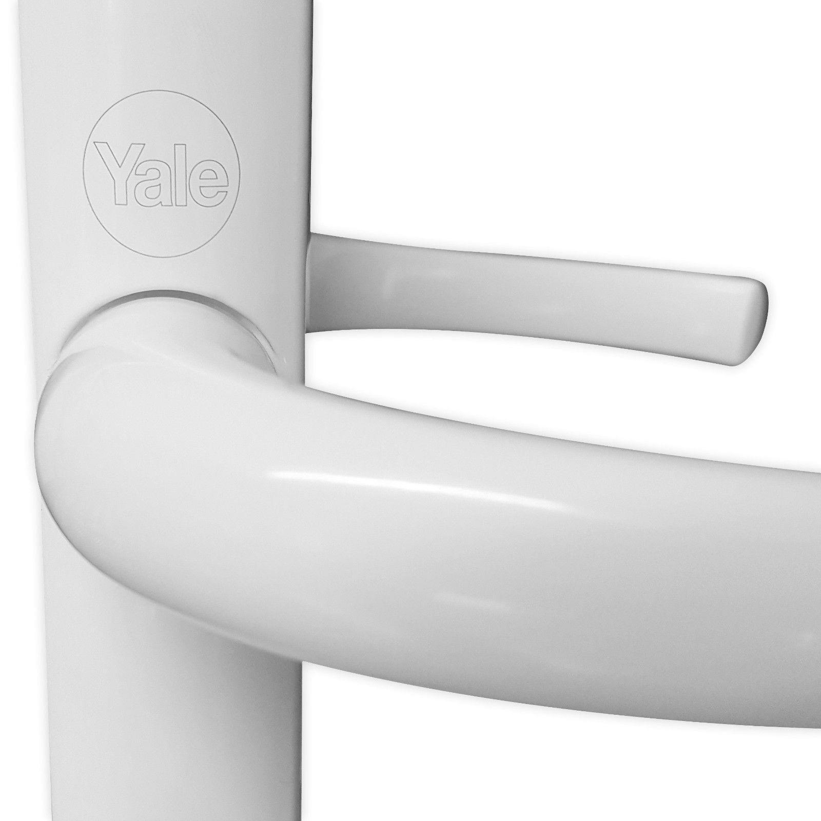 Yale Superior uPVC Door Handle Sprung Lever Set Pair PZ 92mm 215mm