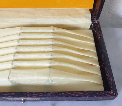 alter leerer Besteckkasten Besteckaufbewahrung 6 Teile 18,2 x 10,5 x 4,1 cm - Picture 5 of 12
