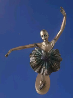 Estate-Vtg.-Seymour Mann Ballerina Statue Ballet Dancer Sculpture Figurine-13 