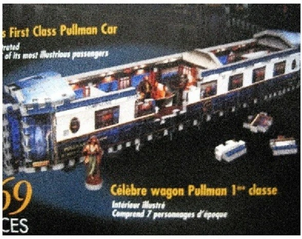 NEW Wrebbit Puzz 3D Puzzle Foam 4 Foot Long Orient Express Train - 769 PCS -RARE - Image 4 of 4