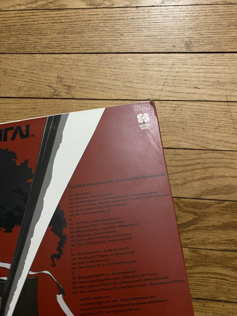 RZA - Afro Samurai official soundtrack - Vinyl 2 LP | Wu-Tang Clan