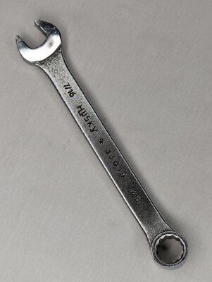 #ad #ad Vintage Husky 7 16quot; Combination Wrench 33014 Made in USA $6.39
