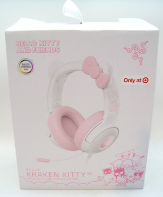 Razer Kraken Kitty V2 BT Hello Kitty & Friends Edition Wired Headset Chroma RGB
