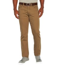 Banana Republic Men's 36x30 5-Pocket Cotton Blend Slim Fit Stretch Pants Tan