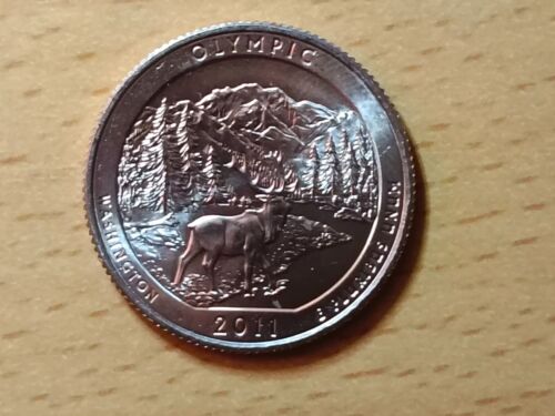 2011-D National Park Quarter - Olympic (Uncirculated) - Picture 1 of 2