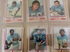 1974 Topps Football Singles-You Pick Your Cards