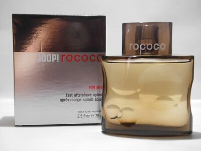 (106,65EUR/100ML) JOOP ROCOCO FOR MEN 75ML FAST AFTER SHAVE SPLASH NEU
