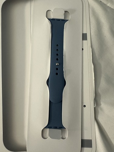 Genuine Apple Watch Sport Band Strap(45mm) Winter Blue S/M (Fits140–190mm wrist) - Photo 7 sur 8