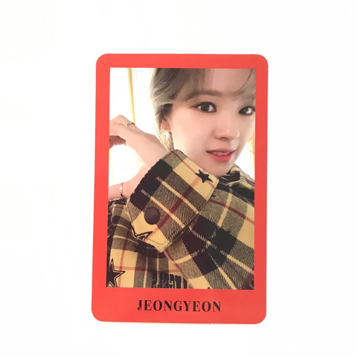 TWICE] Yes or Yes / Red Border Ver. / Official Photocard | eBay