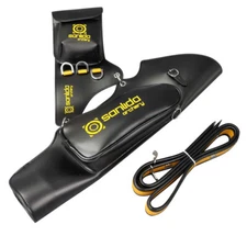 X10 Archery Arrow Quiver Leather Hip Bag Holder Waist RecurveBow Longbow Hunting