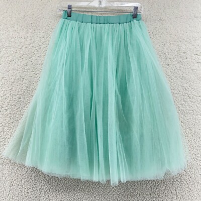 Tulle Maxi Skirt Outfit Long Tulle Skirt Aqua Green Womens S Mint