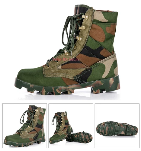 Mens Outdoor Tactical Boot Military Army Combat Patrol Work Boots Hunting Shoes - Picture 14 of 21