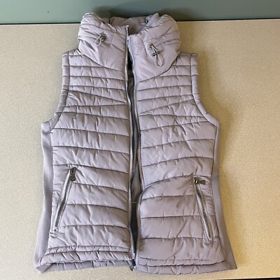 YMI Collection Women's Lined Puffer Vest - Matte Lavender Large Size L |  eBay
