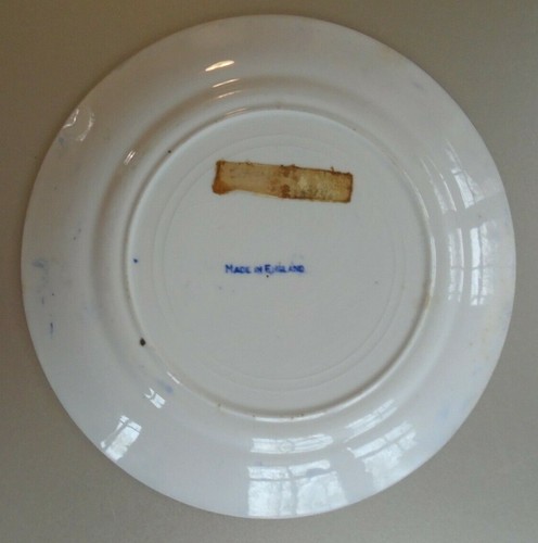 Vintage 3 Bread Plates Yokohama J&G Meakin Hanley, Johnson Bros & Blue Willow - Picture 10 of 10