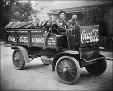 Coca Cola Delivery Truck 8X10 - 1909 Coke