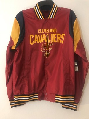 NBA U Cleveland Cavaliers Botton WindBreaker Jacket Sz XL