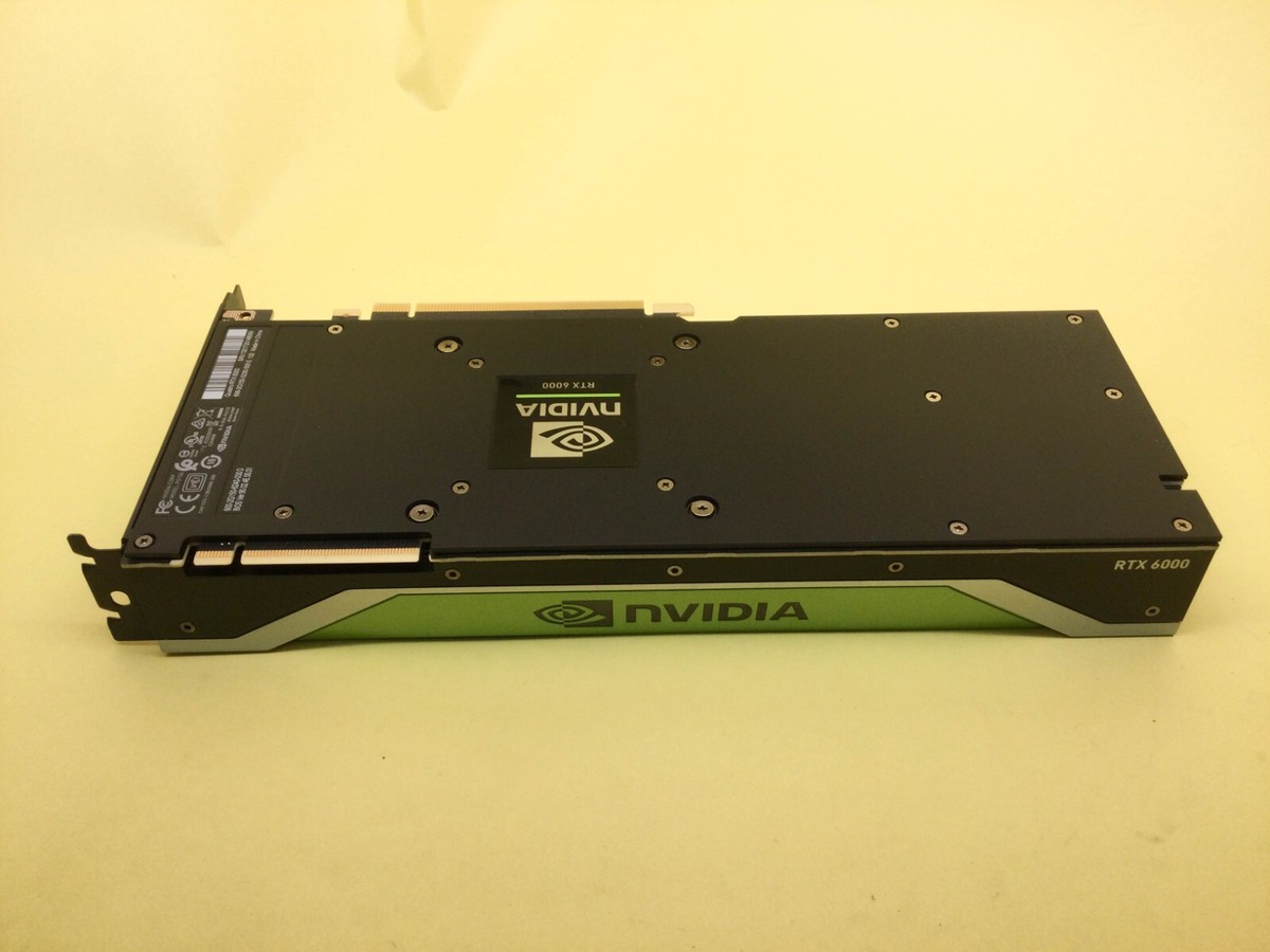 NVIDIA Quadro RTX 6000 24GB GDDR6 Graphics Card Passive Cooled | eBay